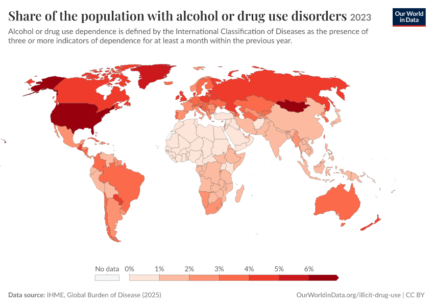 A thumbnail of the "Share of the population with alcohol or drug use disorders" chart